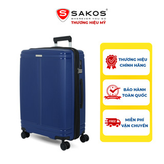 Vali kéo nhựa du lịch sakos limous z30 - size l / ký gửi - khóa tsa - nhựa pp