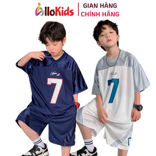 15-55kg bộ thể thao cao cấp số 7 cho bé trai size đại 2024
