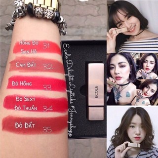Son ecole delight lipsticks limited ( sale không hộp)