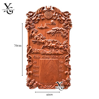 Đốc lịch treo tường gỗ hương đá cam kết chất lượng bảo hành 12 tháng kích thước lớn