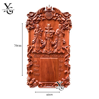 Đốc lịch treo tường gỗ hương đá cam kết chất lượng bảo hành 12 tháng kích thước lớn