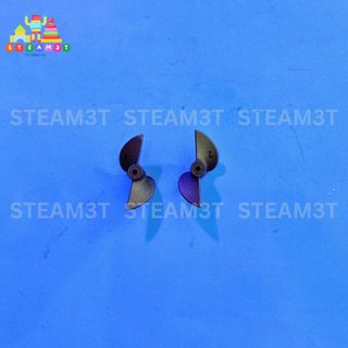 2 chân vịt 2*30mm (1 bộ) mini thuận nghịch lỗ trục 2mm, chế tàu cano mini - LK0730
