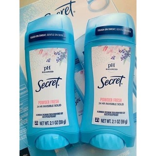 Lăn khử mùi secret 59g
