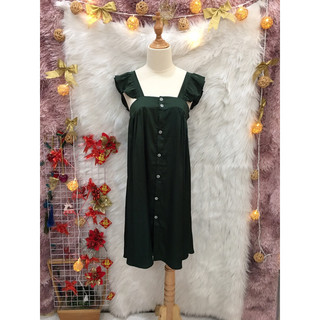 Đầm Tay Cánh Tiên 2 hand hiệu Queen- Size M