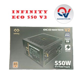 Nguồn máy tính Infinity ECO 550W v2 Single Rail – True Power