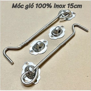 (GIÁ HỦY DIỆT) MÓC GIÓ THEN CỬA INOX