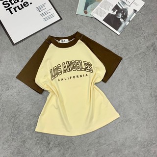 Áo thun Babytee nữ dáng ôm nhẹ babytee LOSANGELES