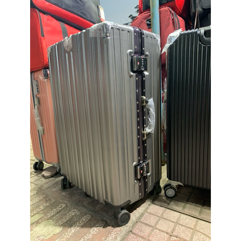 Vali nhôm khoá sập nhập khẩu size to 30 inch chính hãng Korean