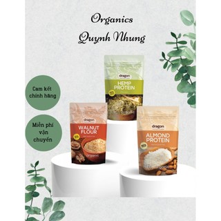 Bột hạnh nhân óc chó hạt gai hữu cơ protein Dragon Superfood 200g