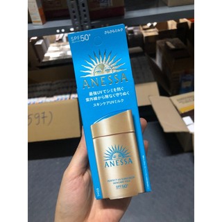 Sữa Chống Nắng Anessa Perfect UV Skincare Milk SPF50 (nắp xanh)