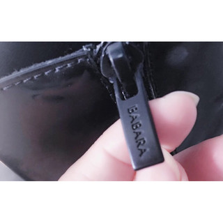 Giày Boot hiệu Babara phối dây bảng to QC