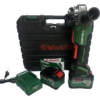 Chính hãng] máy mài cầm tay workfix wf-ag100b không chổi than 2 pin 15cell mạch 4 mosfet