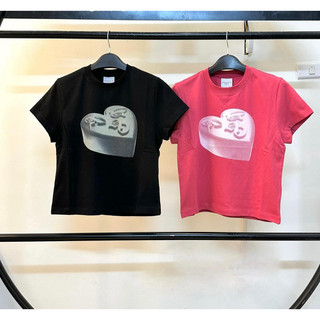 Áo baby tee adlv metal symbol cake artwork crop short sleeve