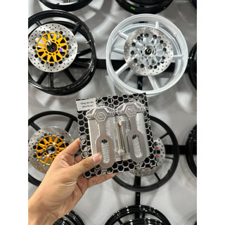 Tăng sên/xích nhôm cnc loại có nẹp gấp ex150/155 sonic winner