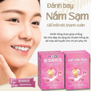 Collagen truyền trắng Khiết Ngọc nhan hop 30 goi