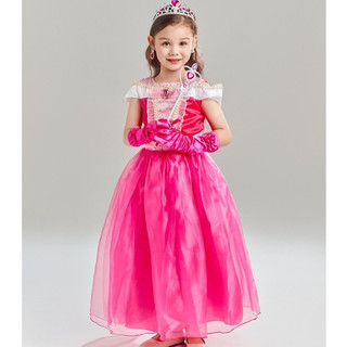  Váy Công chúa ngủ trong rừng Aurora Đầm hóa trang Halloween cho bé gái 