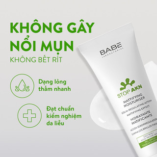 Kem Dưỡng Babe Mattifying Moisturiser 50ml