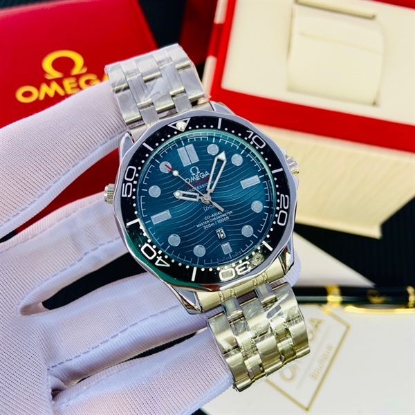 Đồng hồ nam Omega Seamaster 42mm máy cơ nhật bản - dây thép không gỉ