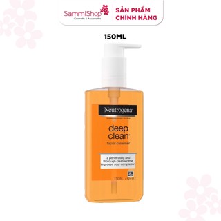 QT Sữa rửa mặt làm sạch sâu Neutrogena Deep Clean Facial Cleanser 150ml