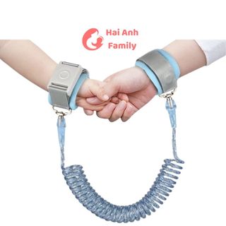 Dây đai chống đi lạc cho bé [Lõi thép, chống xoắn, có khóa an toàn]