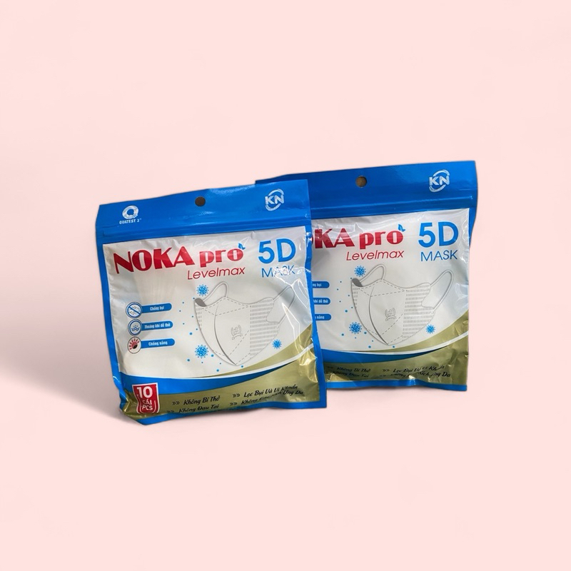 KHẨU TRANG 5D MASK NOKA PRO (100 cái)