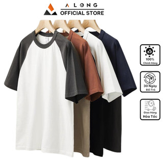 Áo thun raglan ngắn tay form rộng oversize premium cotton 100% local brand along