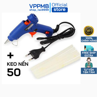 COMBO SÚNG BẮN KEO BÉ KÈM 50 CÂY KEO NẾN BÉ