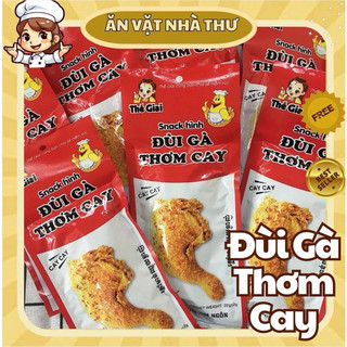 Snack hình đùi gà thơm cay Thế Giai