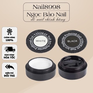 Gel Nhện Vinimay , Gel Nhện lẻ Đen, Trắng ( Hàng Sịn)