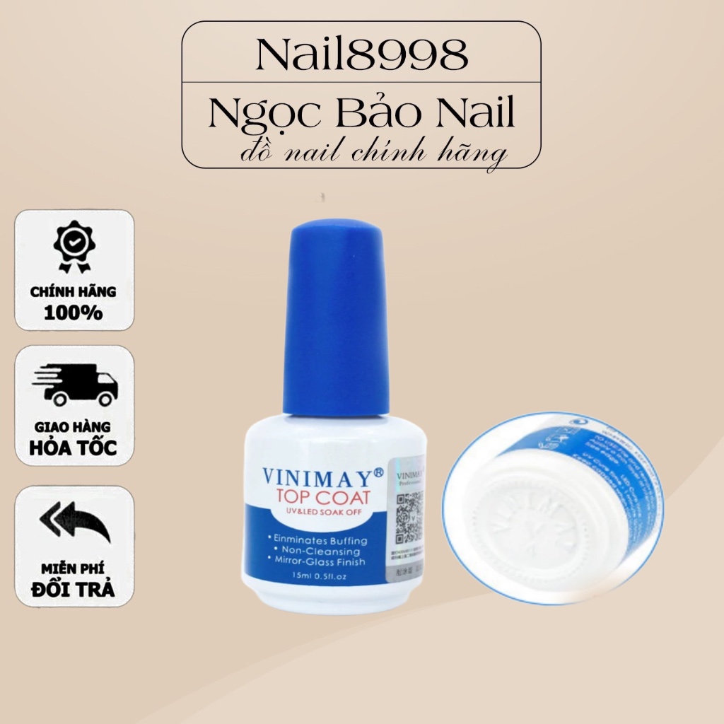 Top Bóng Vinimay Giập Nắp [ Hàng Chính Hãng ]