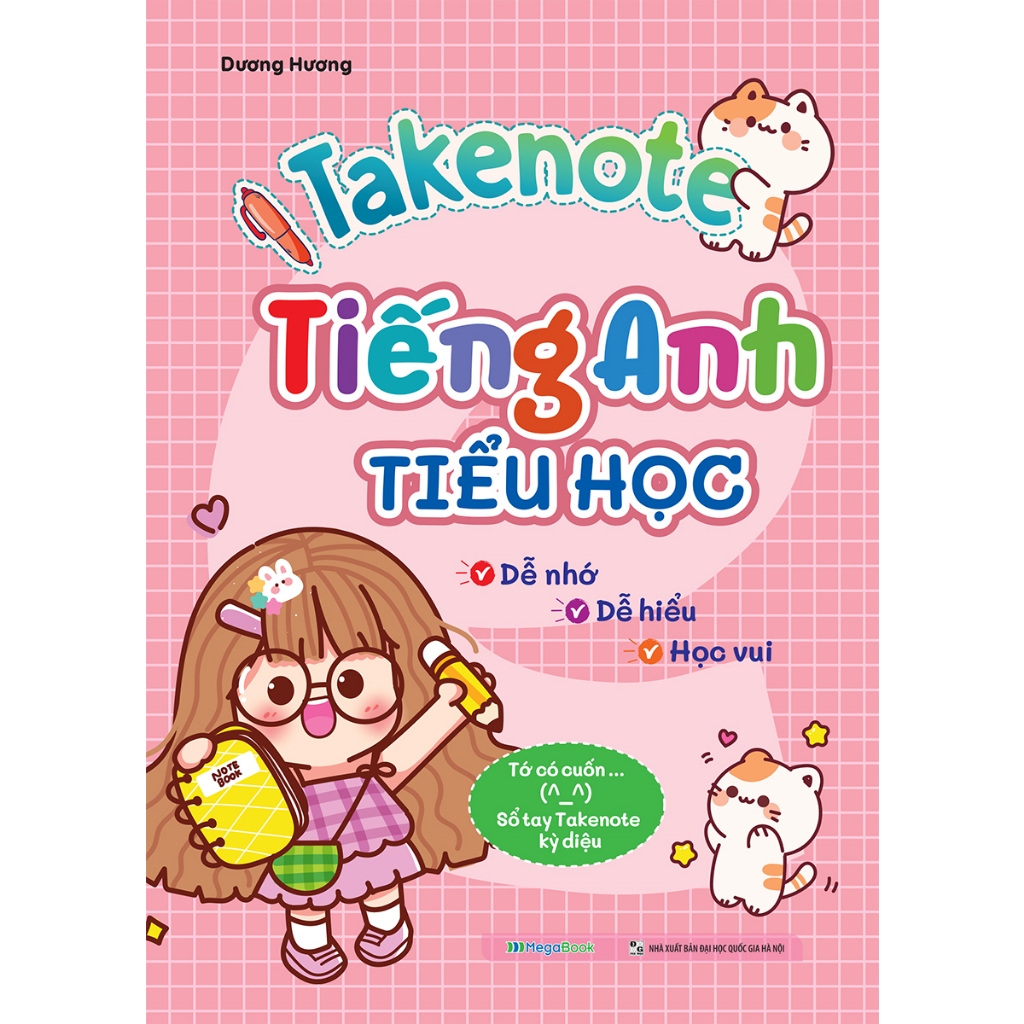 Sách - Take Note - Sổ Tay Tiếng Anh Tiểu Học - MEGA