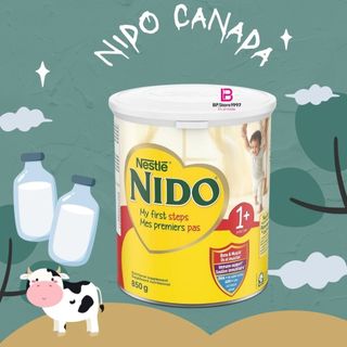Sữa Nido Canada, sữa tươi dạng bột Nido 850g, hàng air