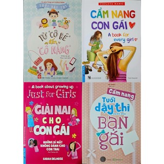 Sách Tuổi Dậy Thì - Cẩm Nang Con Gái + Giải Nai Cho Con Gái + Tuổi Dậy Thì Cho Bạn Gái + Từ Cô Bé Đến Cô Nàng.