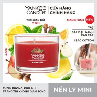 Nến ly mini Yankee Candle - Macintosh