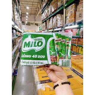 bịch 48 gói Milo Thái Lan hoà tan