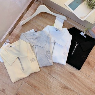 ÁO THUN CỔ BẺ PHOM CROPTOP QC