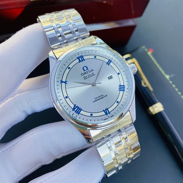 Đồng hồ chính hãng nam OMEGA De Ville Prestige Co-Axial Chronometer - Máy cơ Thụy Sĩ - Kính sapphire