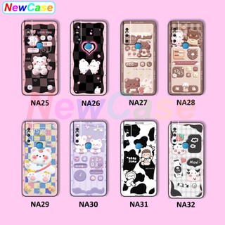 Ốp lưng Vivo V15 / V15 Pro hình gấu cute,bò sữa 3D cute dễ thương bảo vệ điện thoại