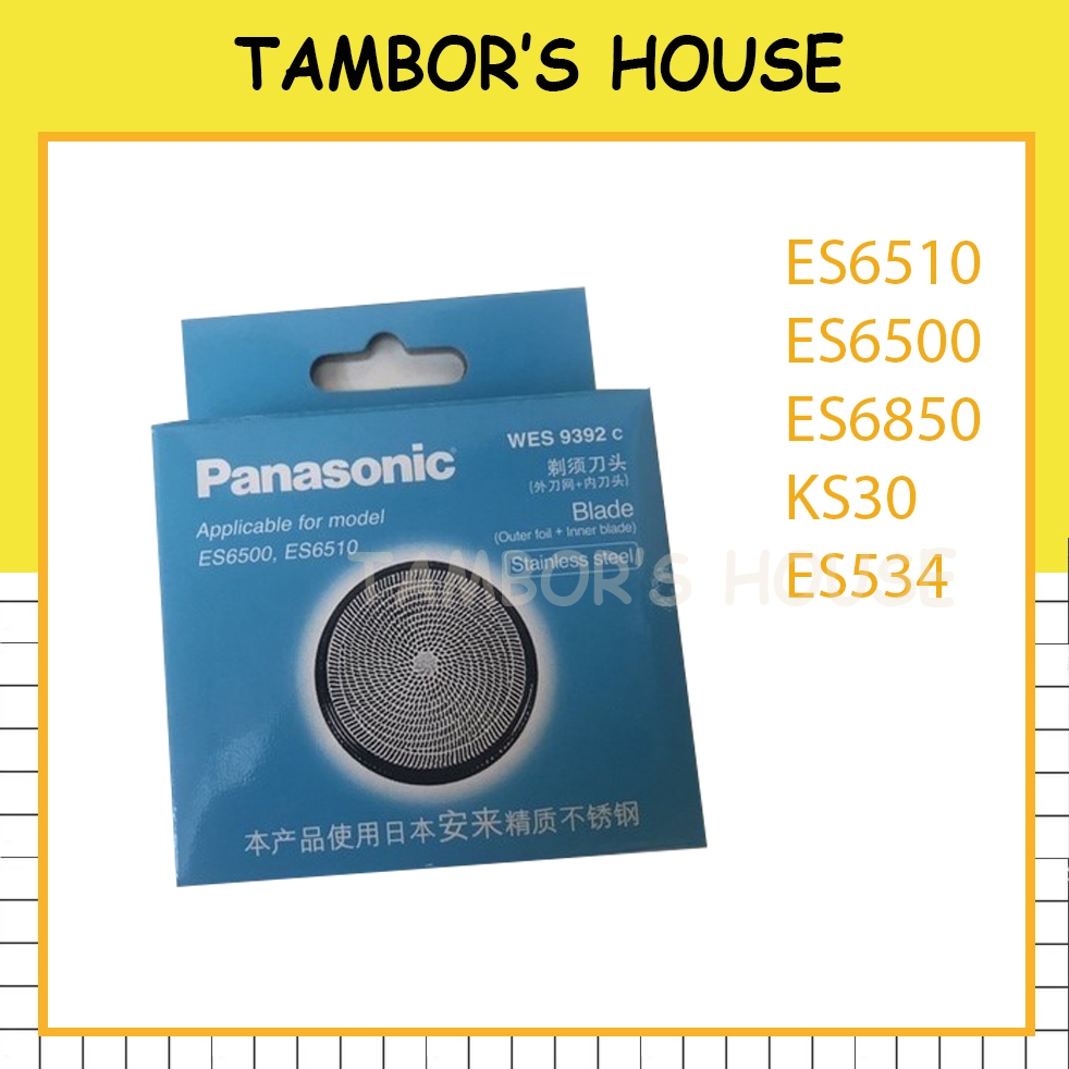Bộ lưỡi dao và đầu chụp thay thế máy cạo râu Panasonic ES6510, ES6500, ES6850, ES534, KS30 Chính hãn