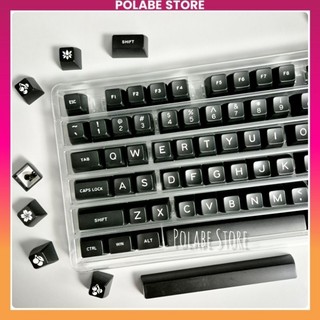 Keycap sa maxkey black wob sa profile chất liệu abs 2shot phím cơ polabe store