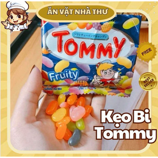 Kẹo dẻo trái cây tommy fruity jelly beans thái lan gói 18g