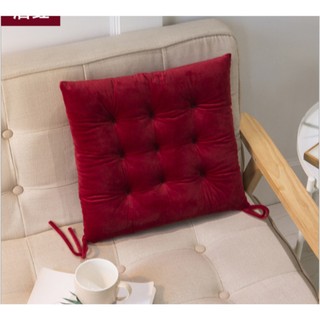 Đệm, nệm lót ghế ngồi hoa văn nhiều màu vải cotton dn77