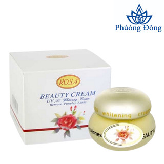(Chính hãng, có tem) Kem dưỡng da ROSA Beauty cream UV/30 whitening cream 15g