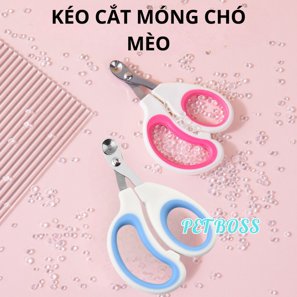 KÉO CẮT MÓNG 2 LỖ CHO MÈO THÚ CƯNG NHỎ, CHẤT NHỰA TỐT SIÊU TIỆN LỢI (Màu giao ngẫu nhiên)