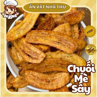Chuối mè sấy giòn, chuối sấy mè gừng tẩm đường
