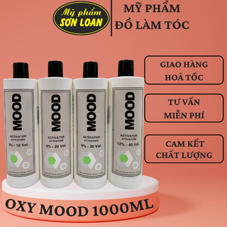 Oxy trợ nhuộm Mood Hàng Chính hãng 1000ml , Oxy Mood