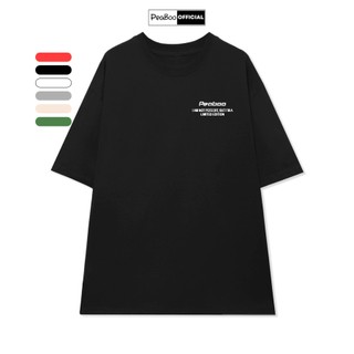 Áo Thun Nữ, Áo Phông Unisex By PEABOO Mã TN Peaboo Limited Chất Cotton Thoáng Mát Form Rộng Tay Lỡ Cho Nam Nữ