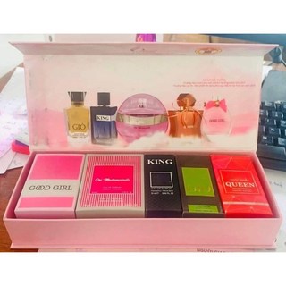 Combo 5 chai nước hoa mini 10ml - Nước hoa chính hãng