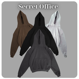 Áo Hoodie Nỉ Lót Bông Nhập Khẩu 380gsm Basic Form Boxy Style Drill, Áo Hoodie Có Mũ Dáng Ngắn Dành Cho Cả Nam và Nữ