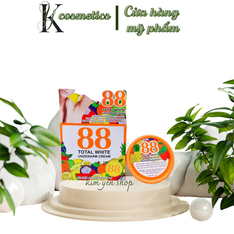 Kem thâm nách 88 total white chuẩn thái